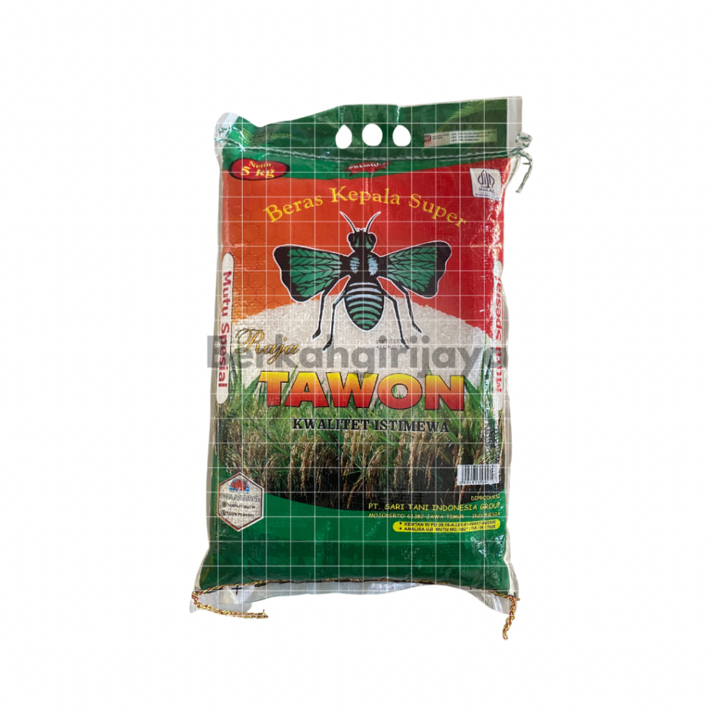 

Beras Premium Raja Tawon 5kg