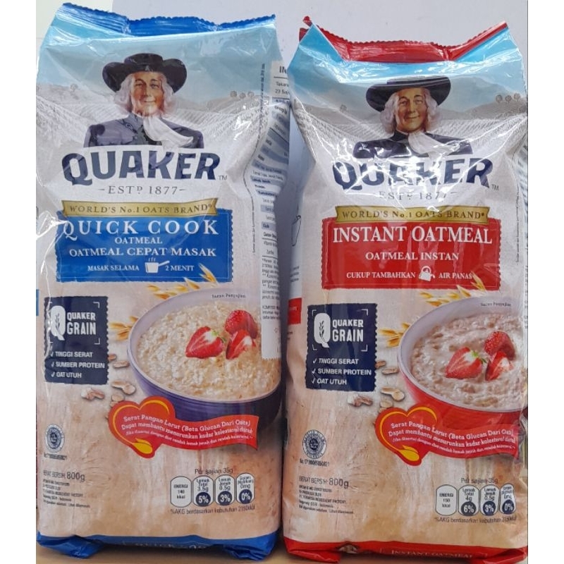 

QUAKER OATMEAL ALL VARIAN 800g