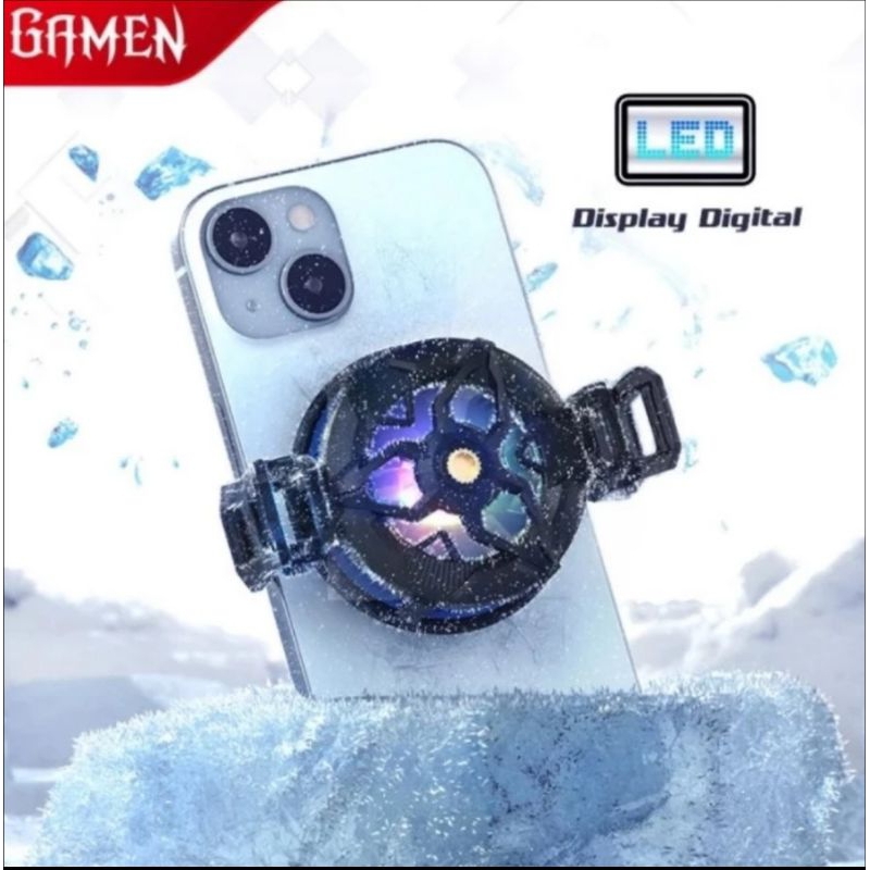 Gamen GMR06 Fan Cooler pendingin kipas HP Gaming Magnetic Clamp