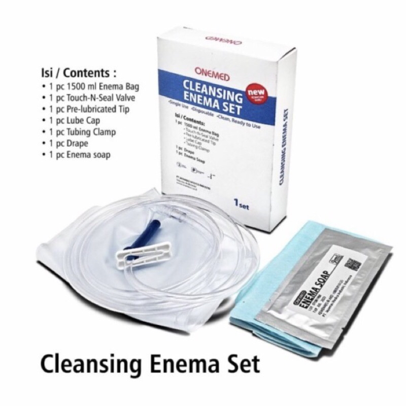 Onemed Cleansing Enema Set / ENEMA SET ONEMED