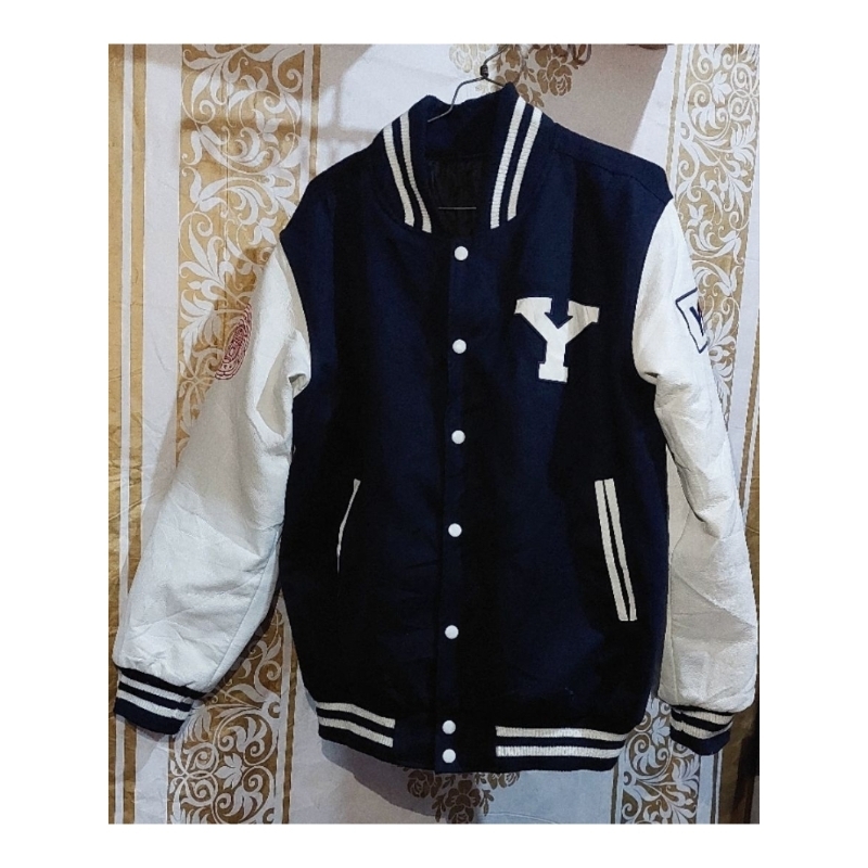 Varsity kulit Youngsan Univ second Navy Putih