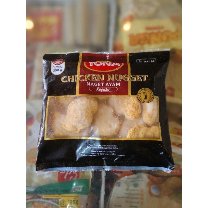 

YONA Chicken Nugget Reguler 250g / Naget Ayam