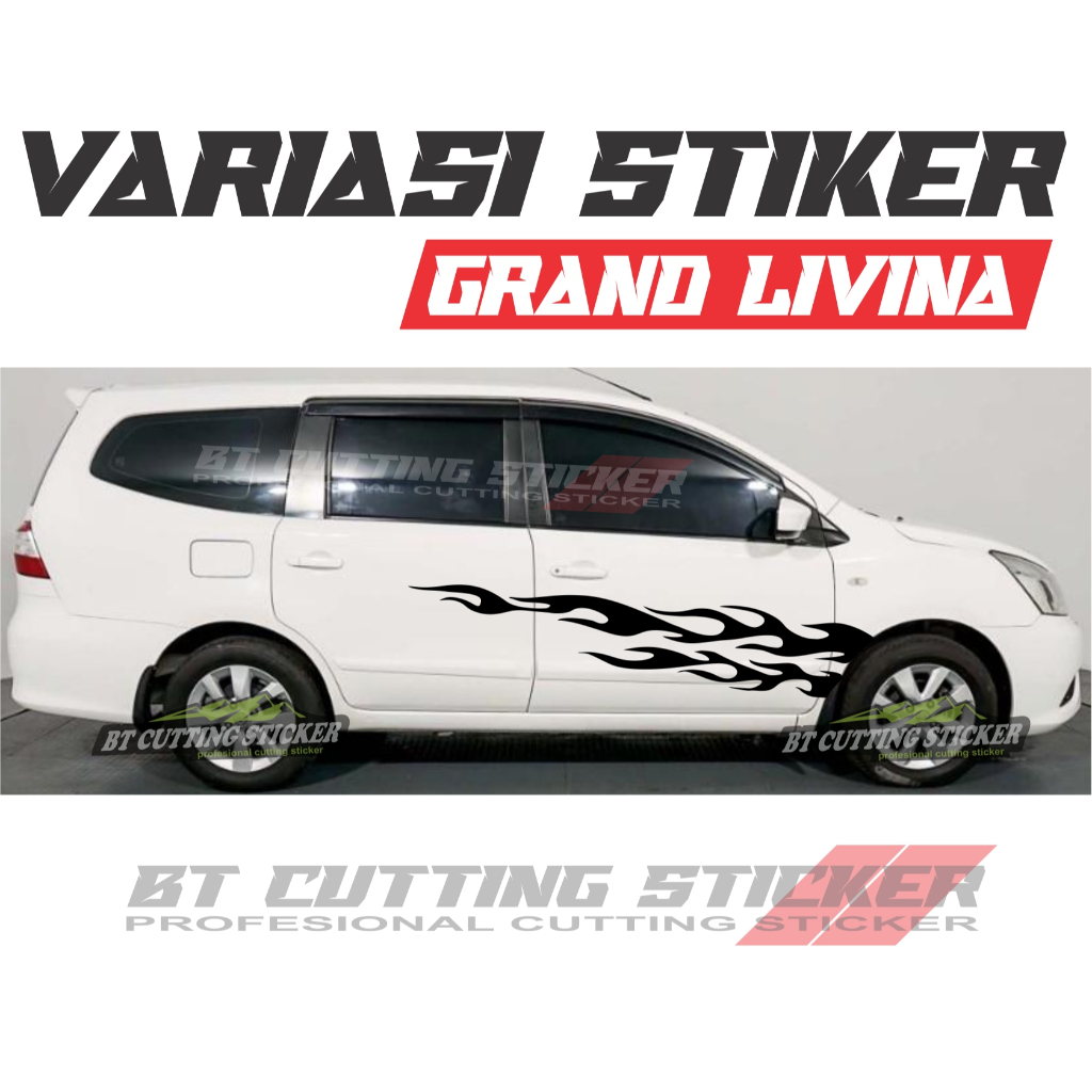stiker mobil grand livina stiker nissan livina stiker cutting grand livina stiker mobil