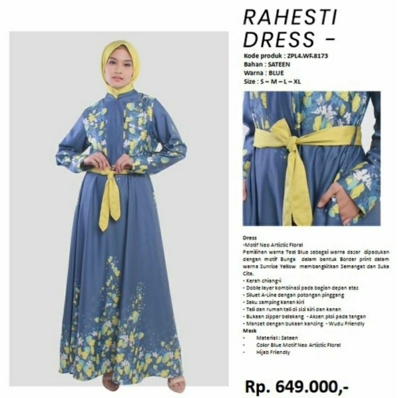 ZOYA RAHESTI DRESS