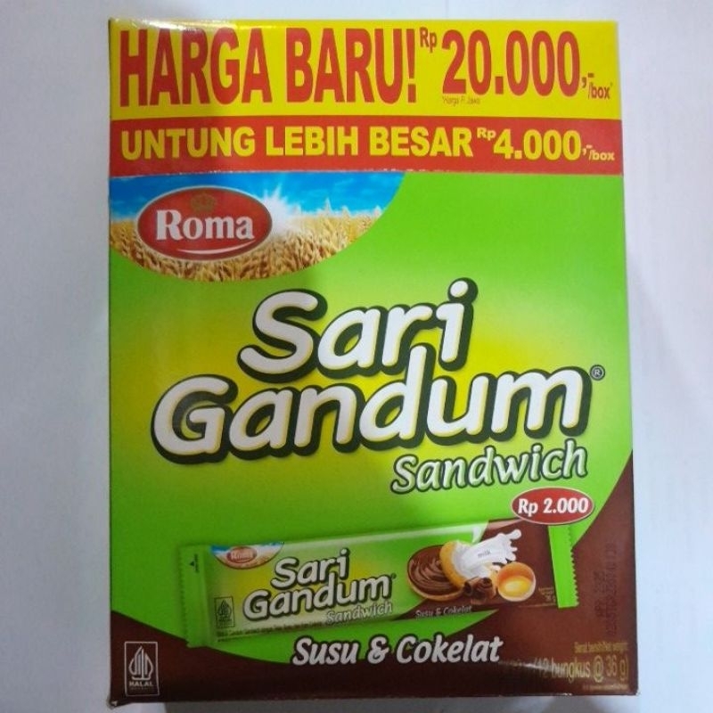 

Roma Sari Gandum Sandwich