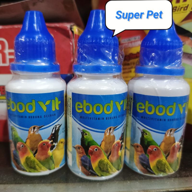 Ebod Vit Vitamin Burung Kicau Original