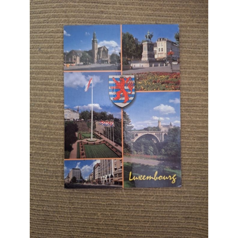 

kartu pos luxembourg/luxembourg postcard