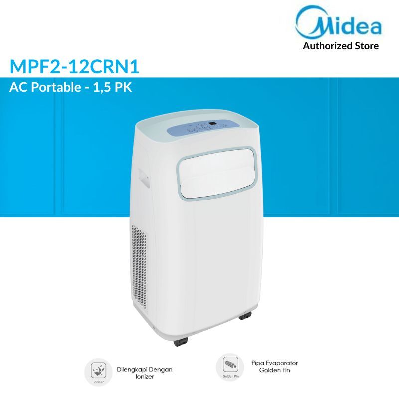 Midea AC Portable 1,5 PK MPF2-12CRN1