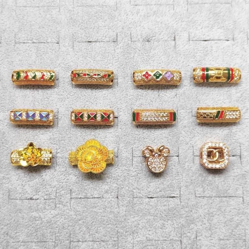 Charm Liontin Xuping Bahan Gelang Emas Hongkong 24k