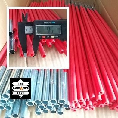 FRAME TENDA FIBER KARBON DIAMETER 9.5 mm PANJANG 52 atau 60 cm / FRAME FIBER DIAMETER 11MM TENDA KAP