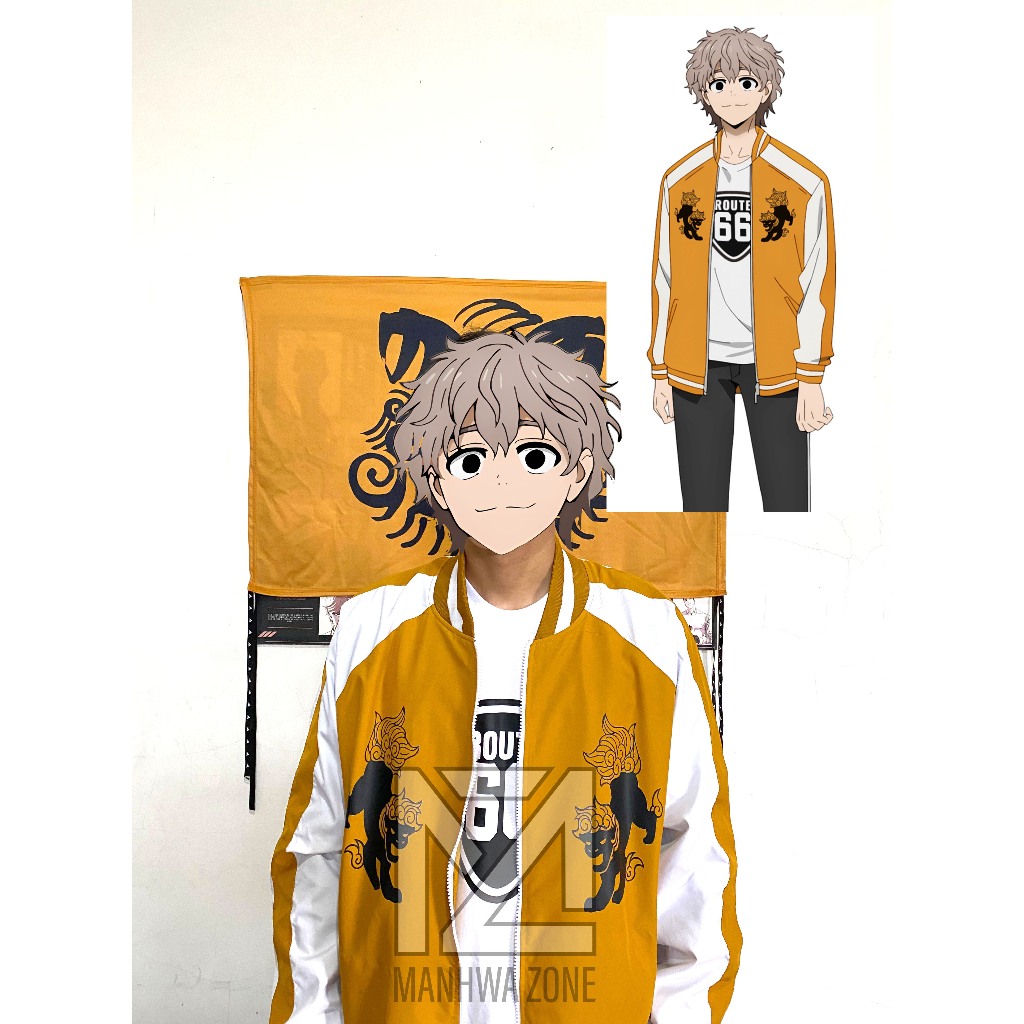 Jaket Shishitoren Tomiyama Choji / Jaket cosplay Shishitoren