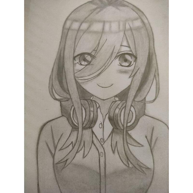 

sketsa gambar anime