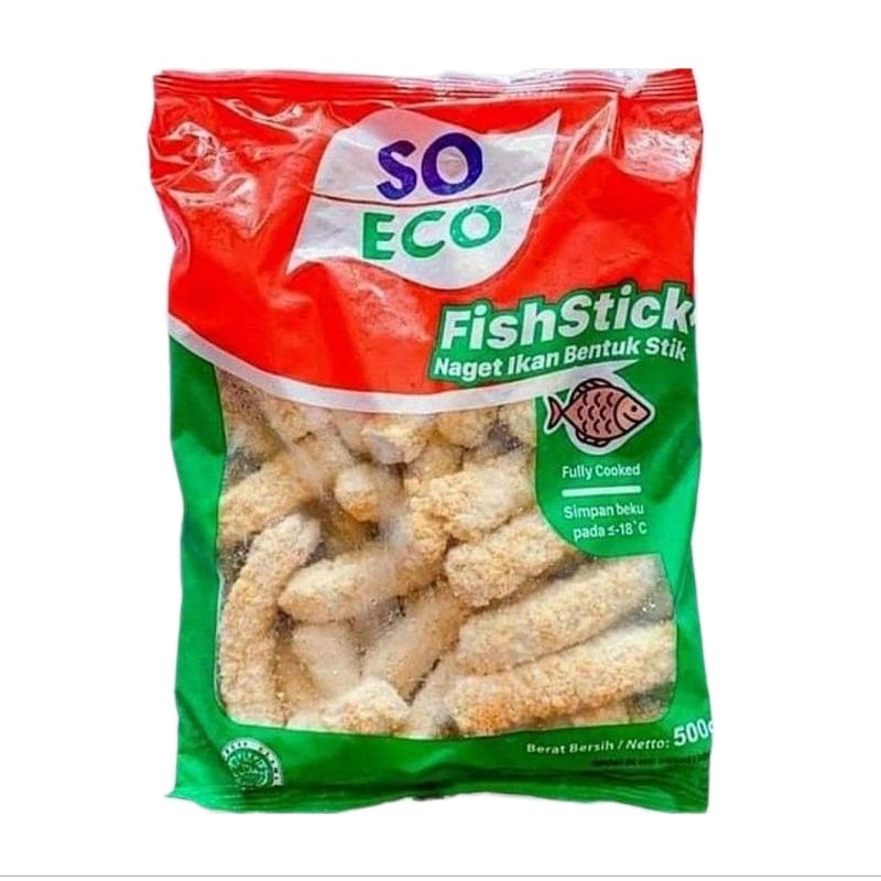 

Nugget Fishtik So Eco 500gr Frozen Naget Ikan Frozen