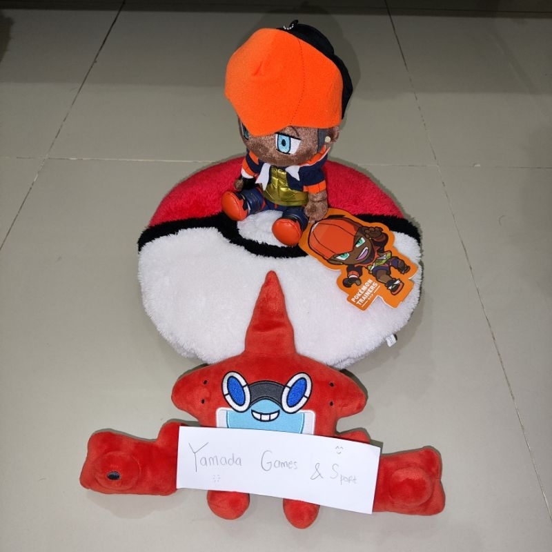 POKEMON CENTER RAIHAN GANCI TRAINERS ORI ORIGINAL POKEMON CENTER BONEKA PLUSH DOLL NEW UNIK MURCE LU