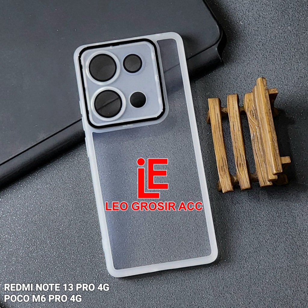 REDMI NOTE 13 PRO 4G CASE DUAL TONE SOFT CLEAR LENS CAMERA REDMI NOTE 13 PRO 4G