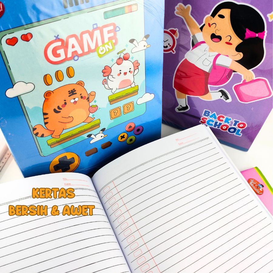 

HJK Buku Tulis Sekolah SIDU 58 Lembar Isi 10 per Pack