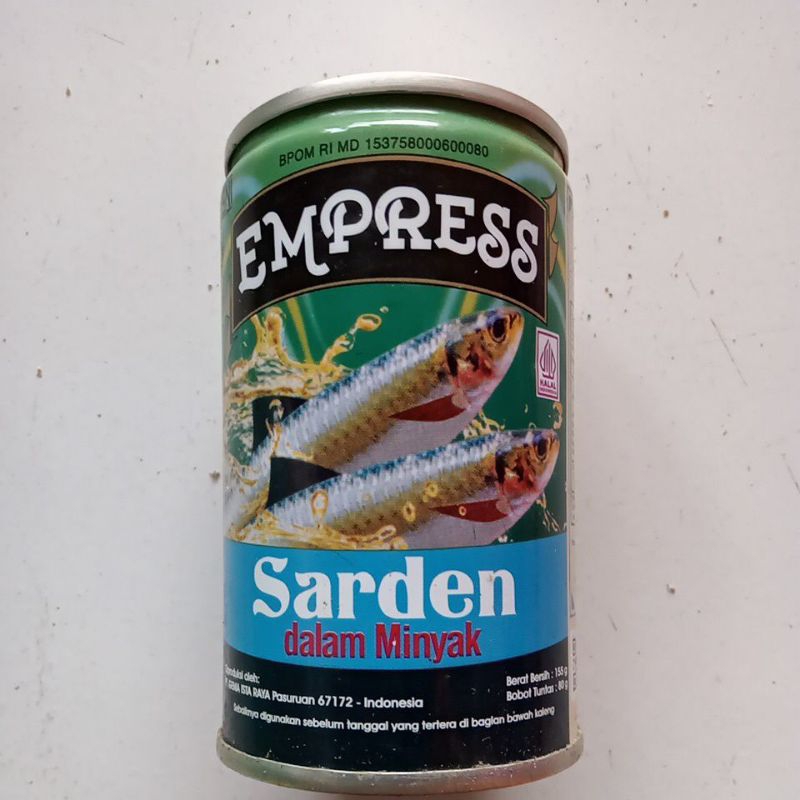 

Empress sarden 155g