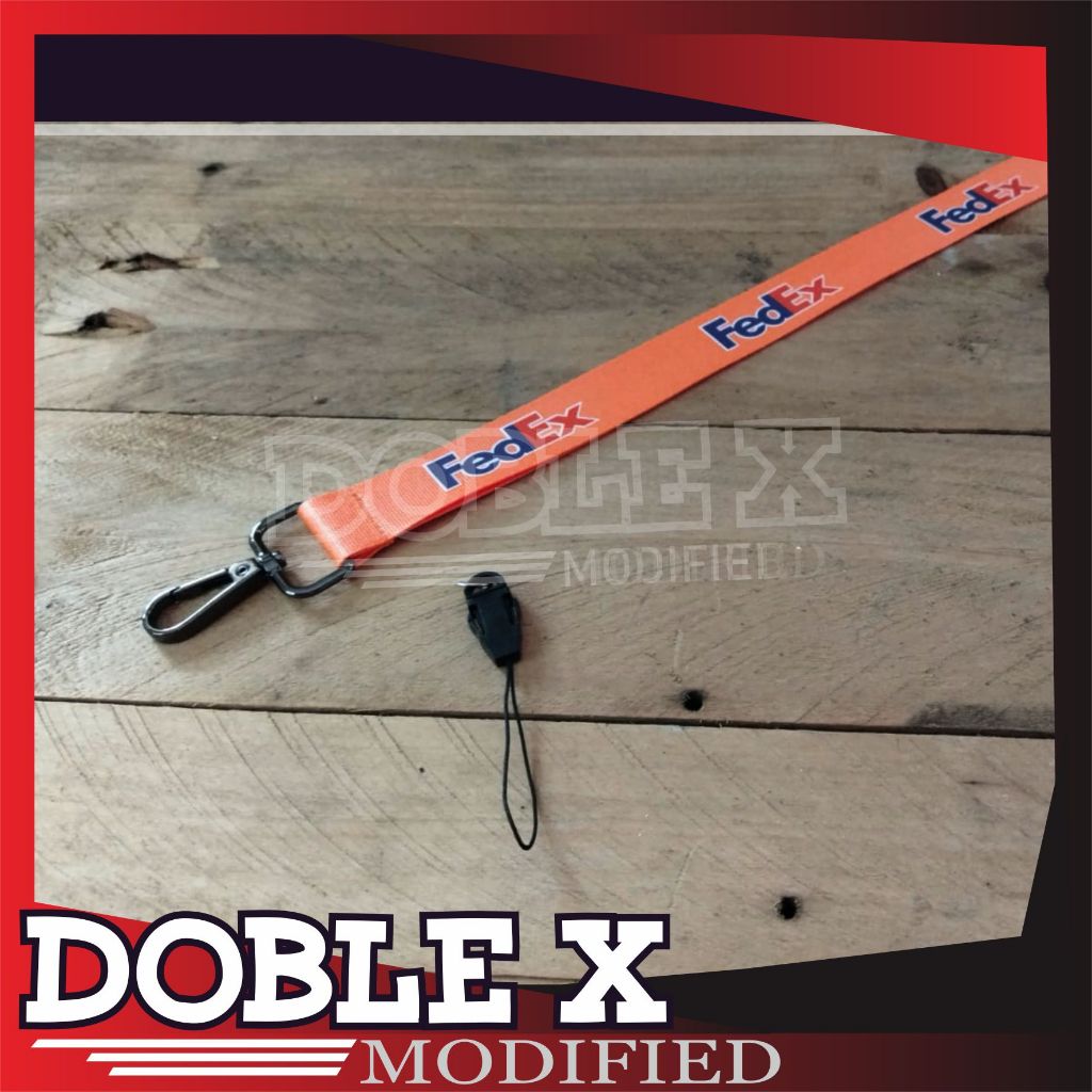 

LANYARD STRAP CUSTOM FED EX