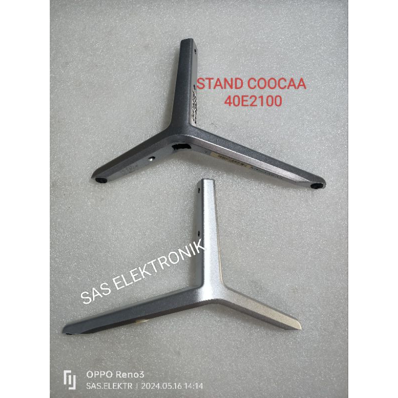 STAND BRACKET KAKI PEDESTAL DUDUKAN TV LED COOCAA 40 INCH 40E2100T 40E2100