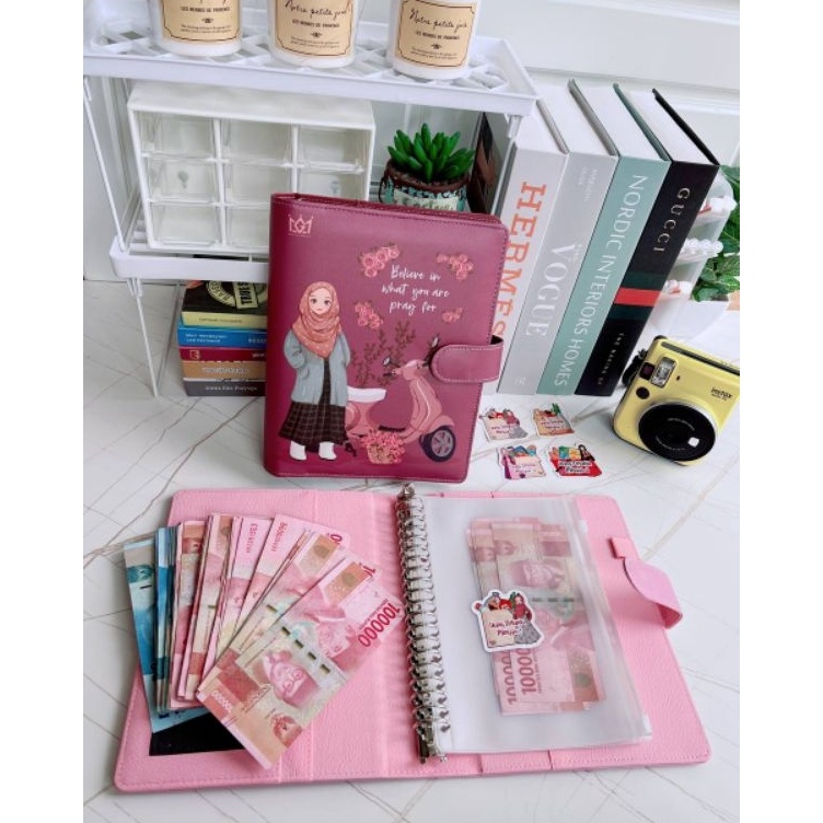 

KODE Y9K4 Binder Saving Challange Binder Unyu Muslimah