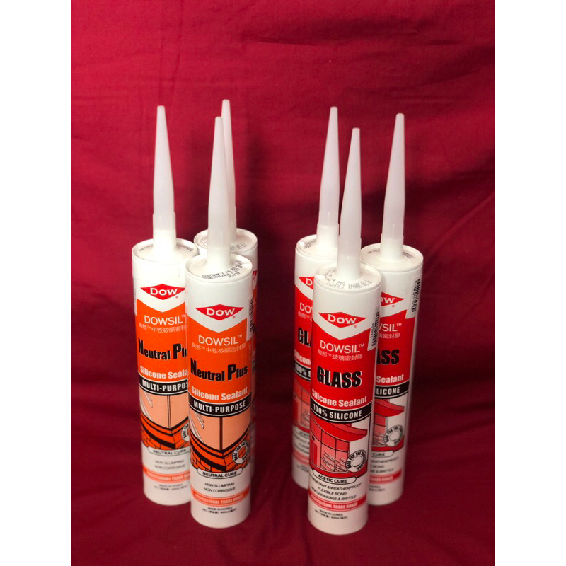 LEM SEALANT / LEM SILIKON KACA / LEM KACA TABUNG DOWSIL