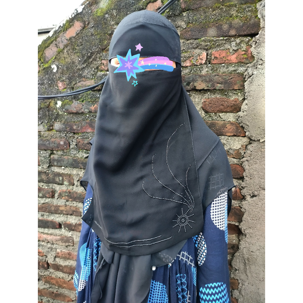 sale niqob cadar bandana murah-niqob-khimar arab murah