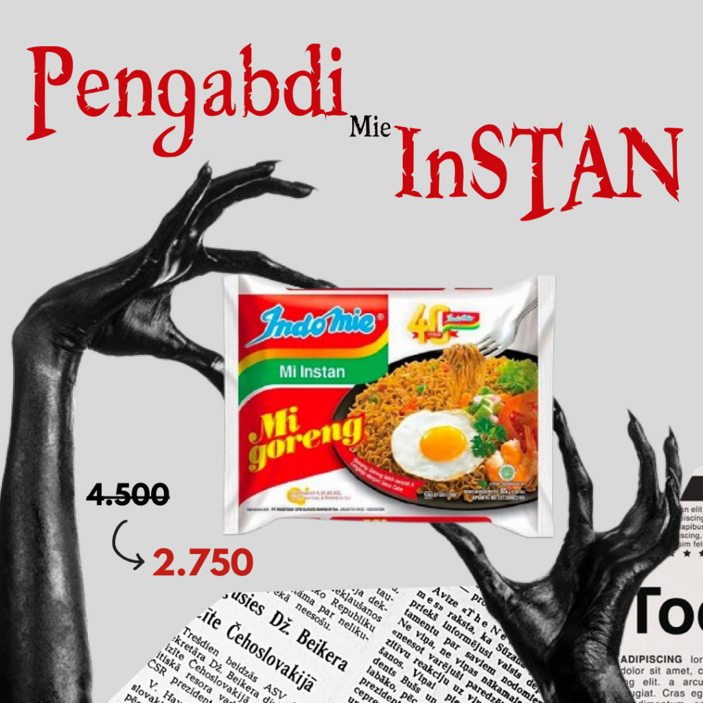 

[ Indomie 1 Pcs 2.750 ] Mie Instan Indomie Goreng 85gr Original Praktis Mudah Nikmat Limited Stock