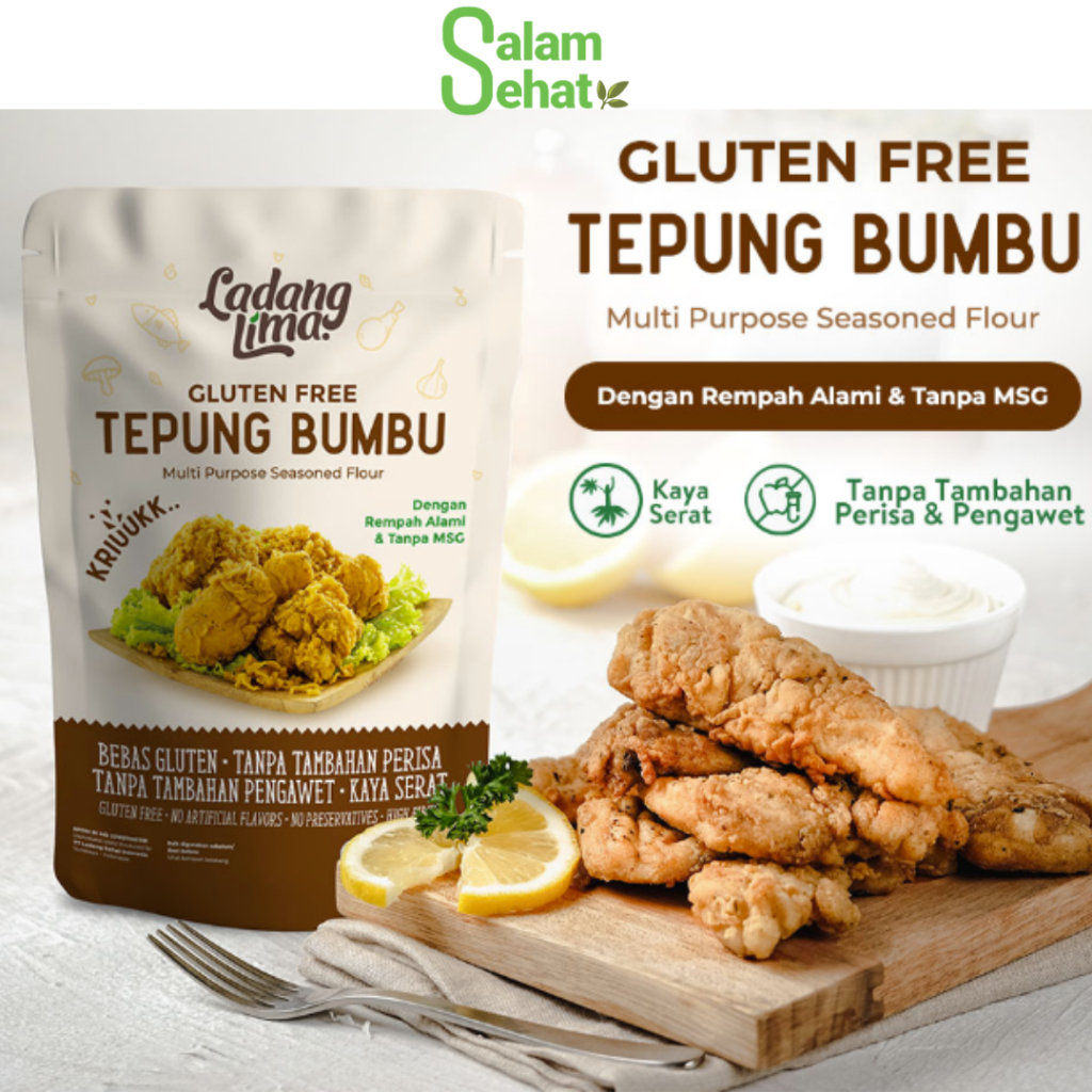 

Tepung Bumbu Serbaguna 150g - Gluten Free Ladang Lima