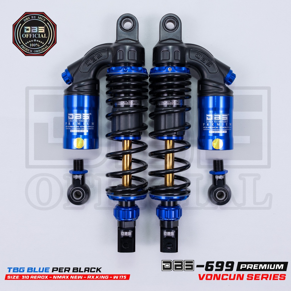DBS 699 Series Shock Belakang Nouvo Aerox Nmax New Nmax Old Pcx150/160 Adv150