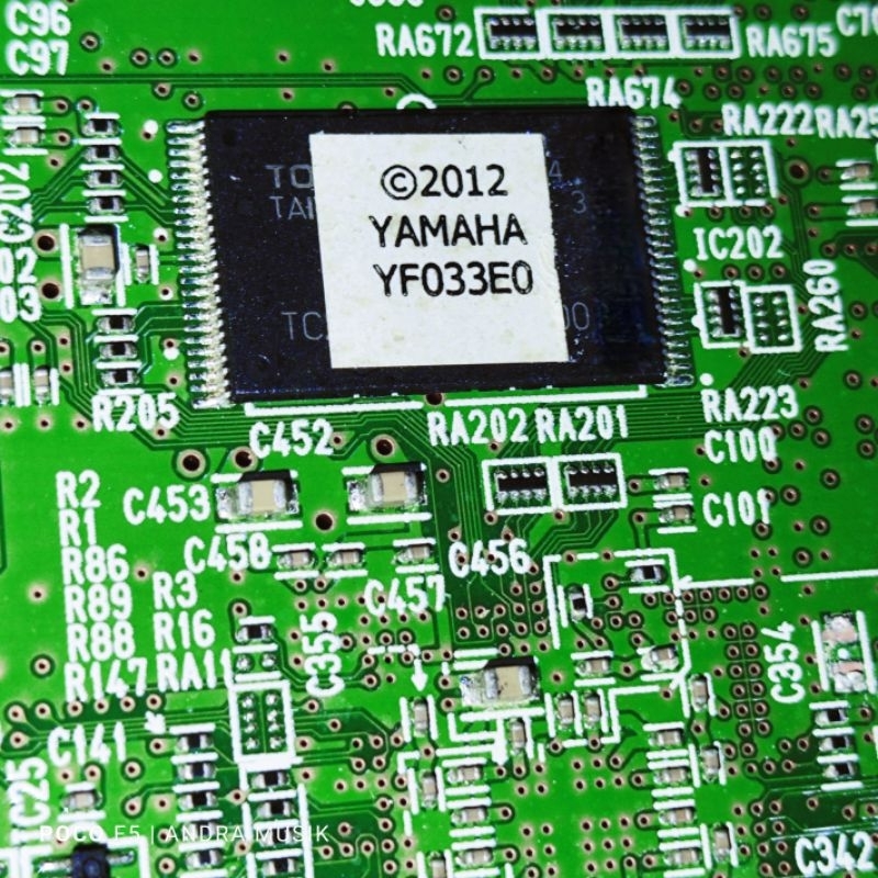IC flash Yamaha S950 YF033E0 Cabutan Original s 950  Sudah Terisi Tinggal Pakai