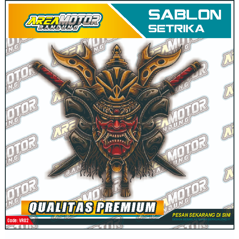 

Print sablon DTF/cetak sablon DTF/sablon setrika siap press 1 sisi KODE B13 Uk A4 / A3
