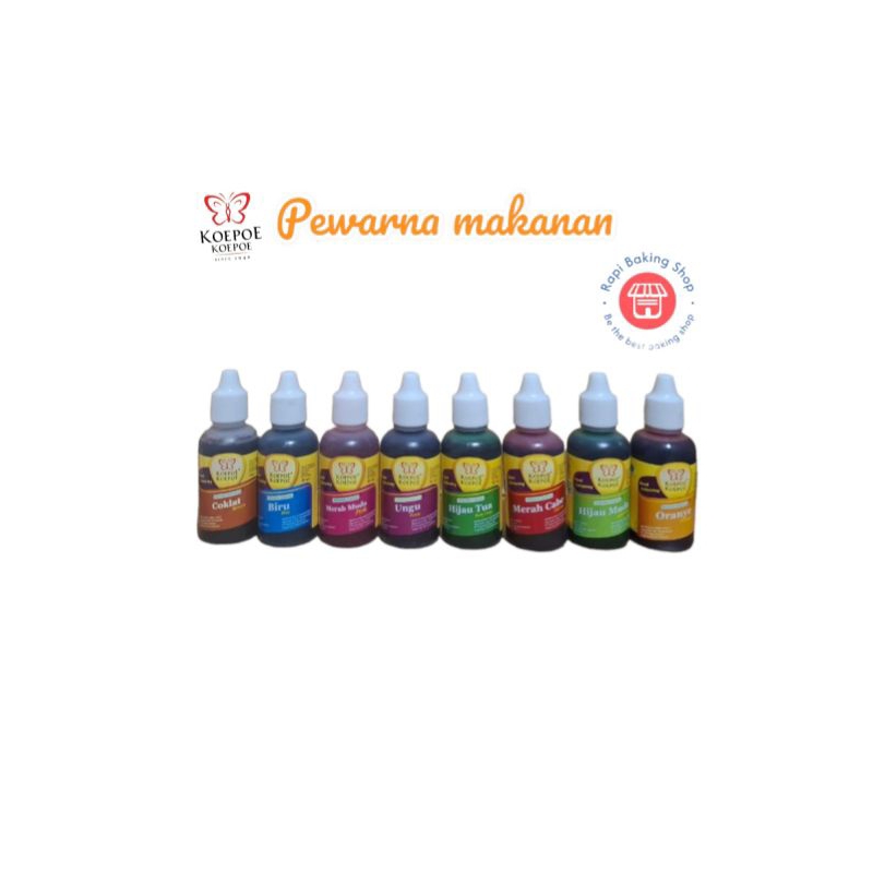 

kupu kupu pewarna makanan-Food colouring