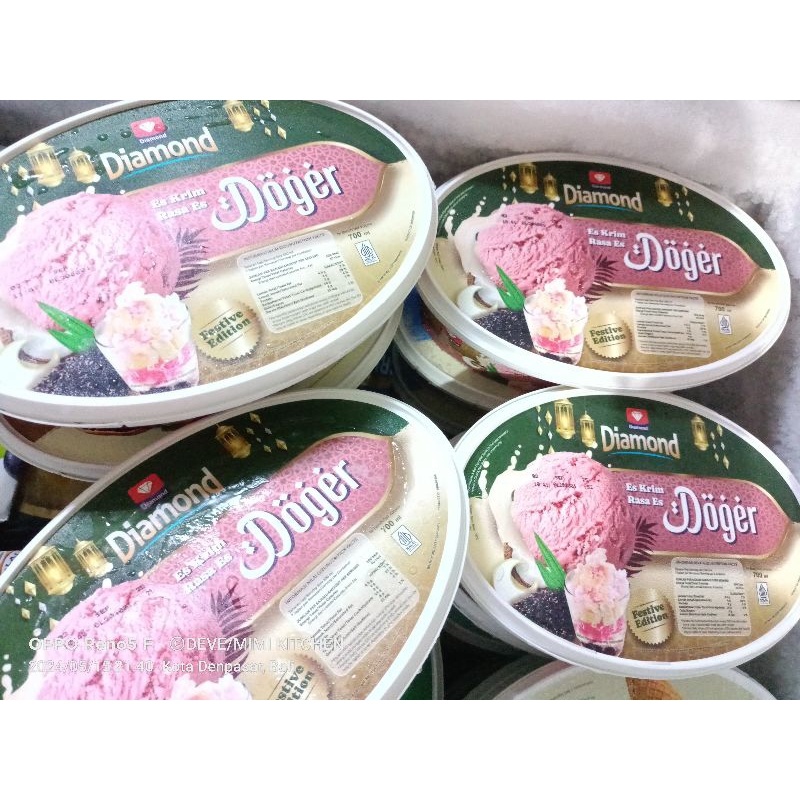 

Ice Cream Diamond Variant Es Doger 700ml