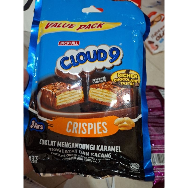 

coklat cloud 9 crispies