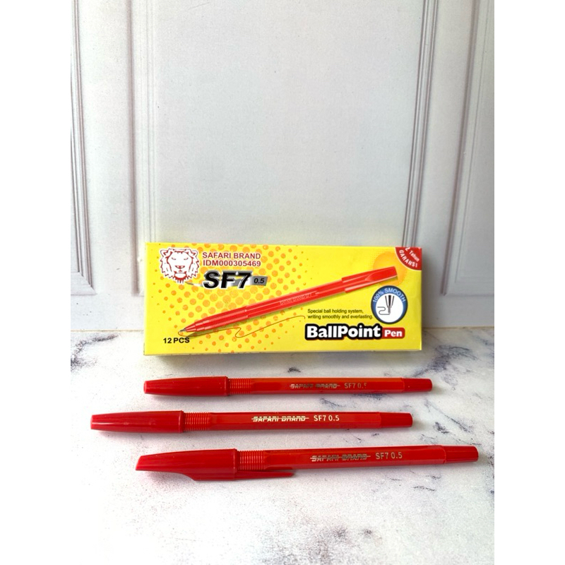 

PULPEN MERAH SF7/PULPEN MERAH MURAH/PULPEN SAFARI BRAND/GROSIR PULPEN MERAH