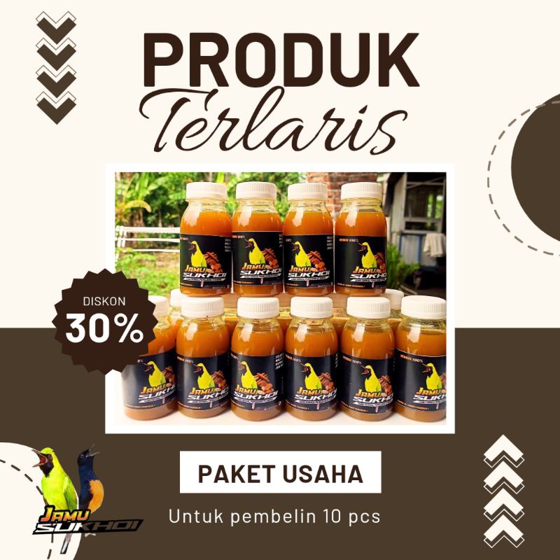 

jamu sukhoi paket usaha isi 10 pcs