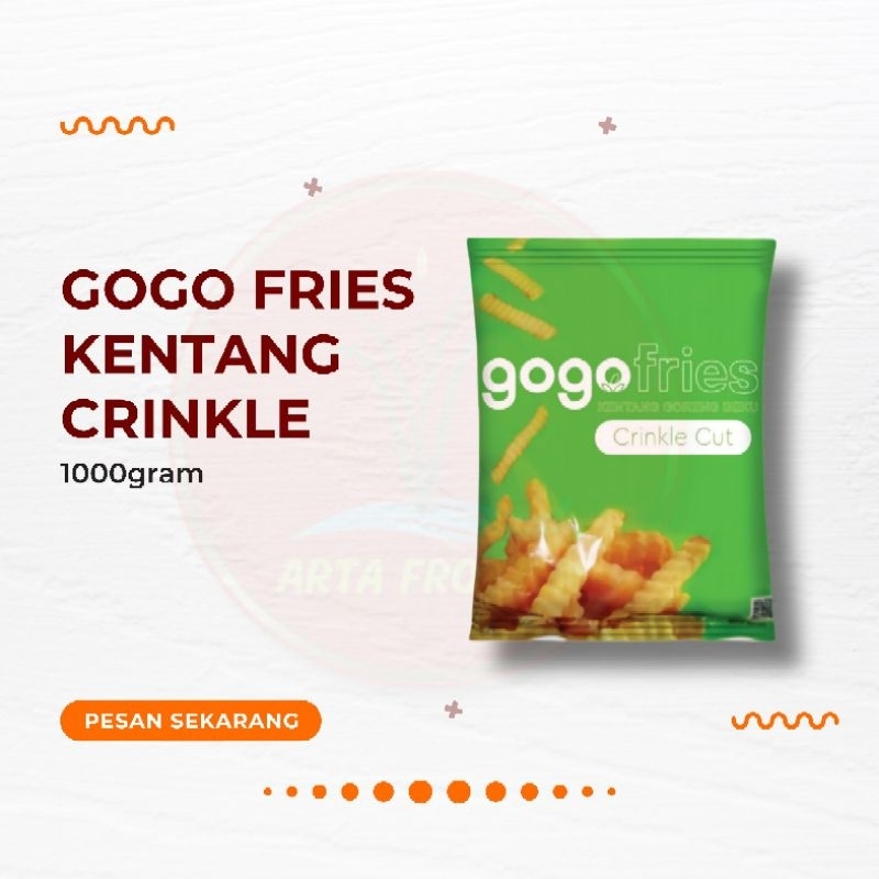 

kentang gogo crinckle 1kg