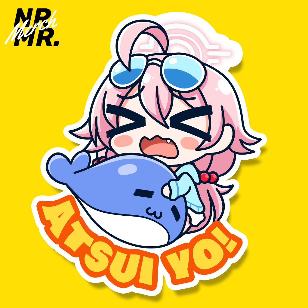 

Stiker Atsui Yo! Hoshino Blue Archive by Noremori Merch