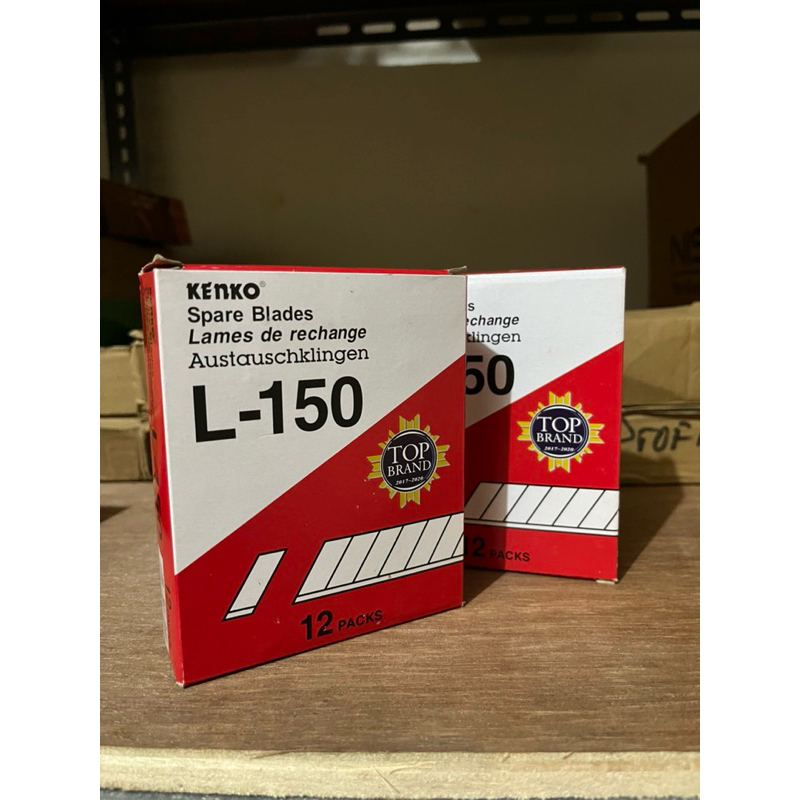 

Isi Cutter Besar Kenko L-150 1 Box (Isi 12 Pack)