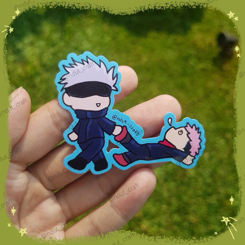 

Jujutsu Kaisen sticker by Ndut_Craft