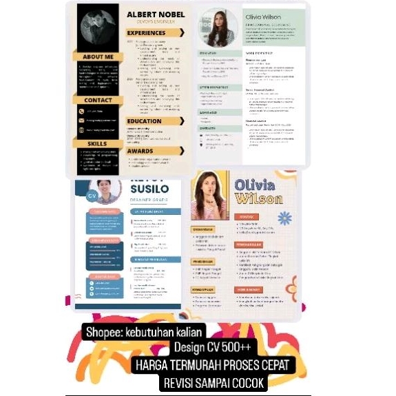 

JASA PEMBUATAN CV CEPAT