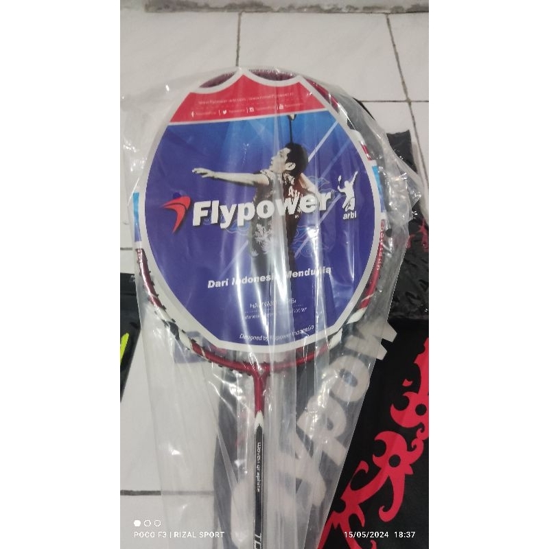 Raket Flypower Tornado 800 | T800 | Original Bonus Komplit