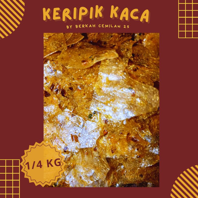 

Keripik Kaca / Beledag / Kripca 1/4kg