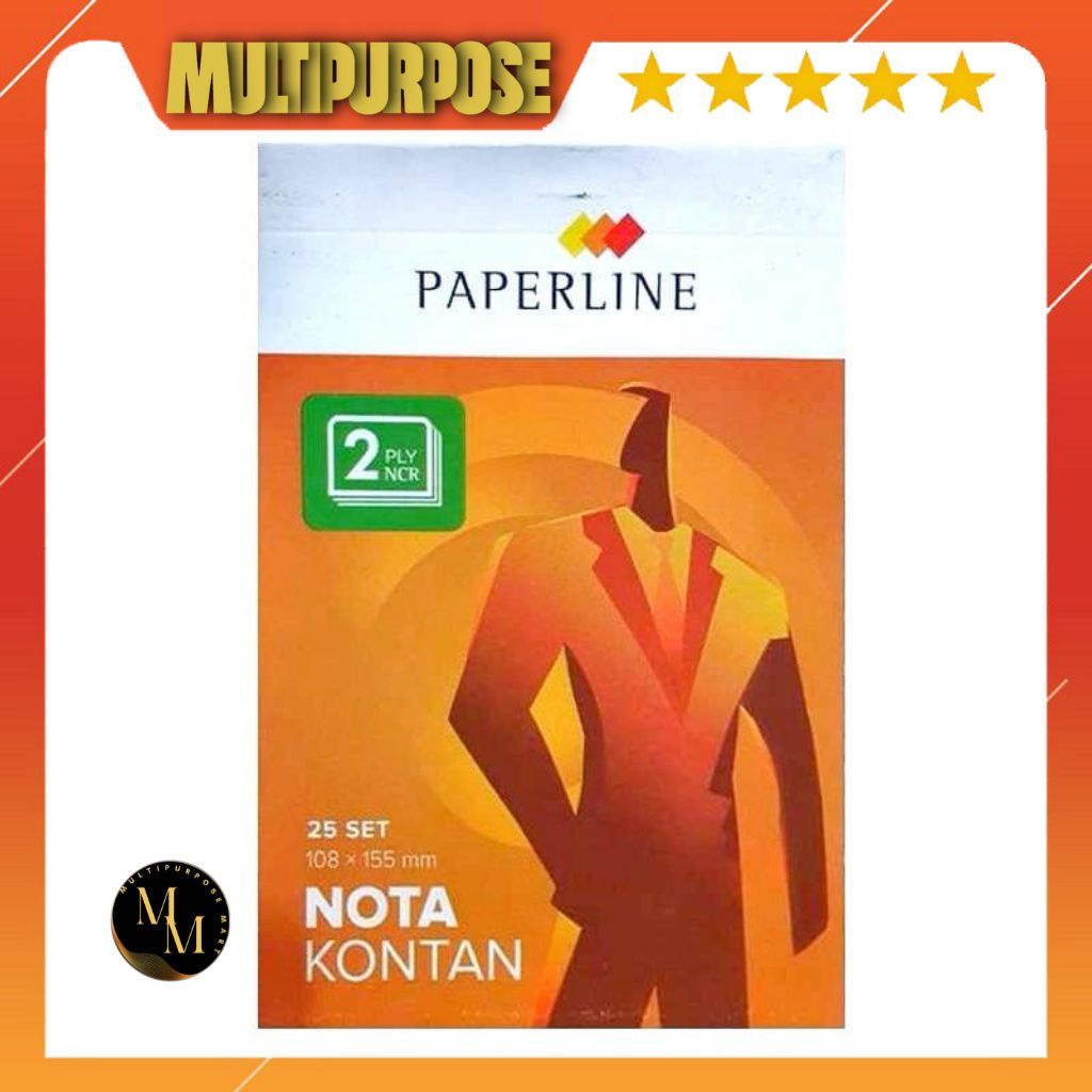 

PAPRERLINE / NOTA KECIL 2 Ply / NOTA KONTAN