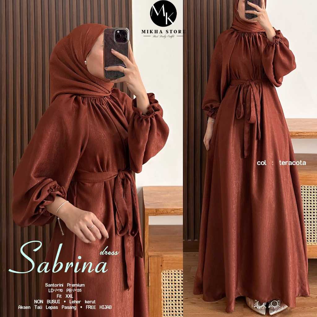 SABRINA DRESS ORI MIKHA STORE