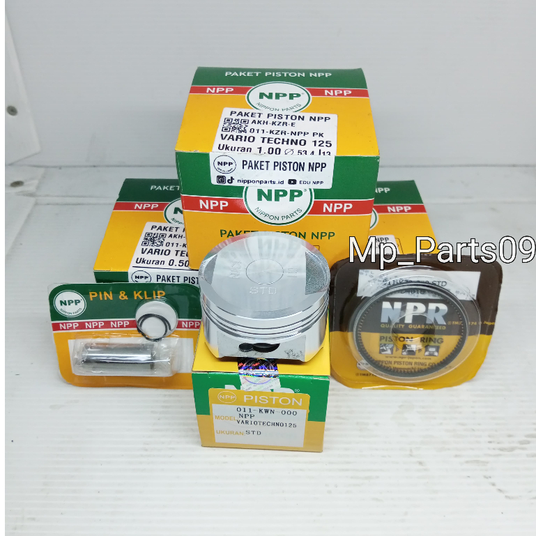 Piston Kit Vario 125 OLD Vario 125 LED OS Std 50 75 100 KWN NPP