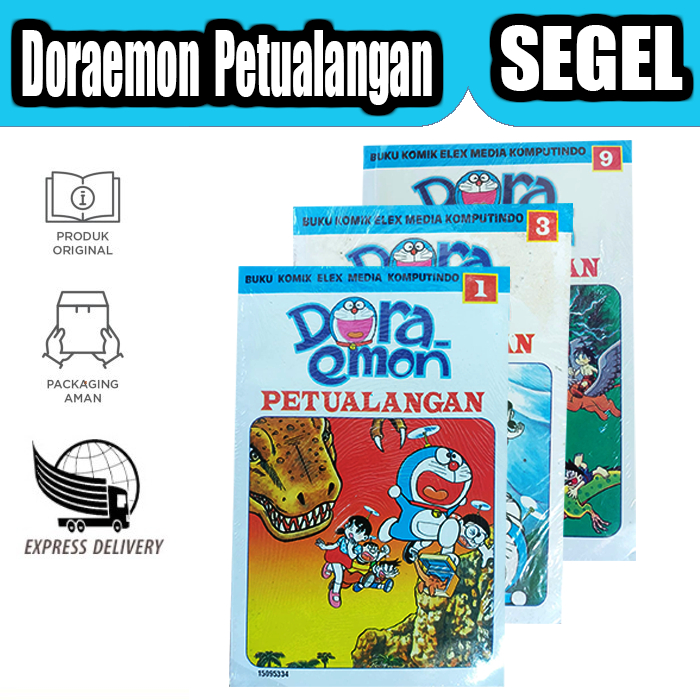 Komik DORAEMON PETUALANGAN Baru Original Segel