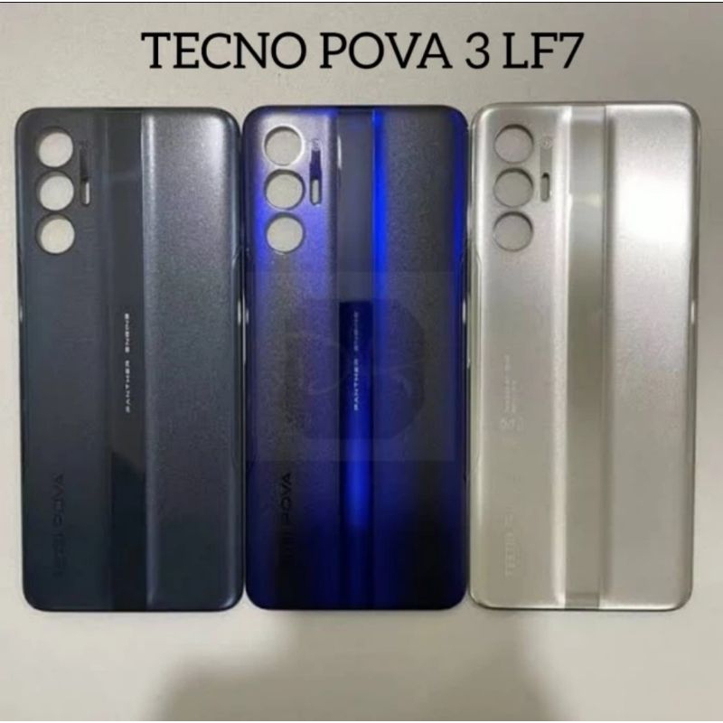 BACKDOOR TECNO POVA 3 LF7 CASING TUTUP BELAKANG