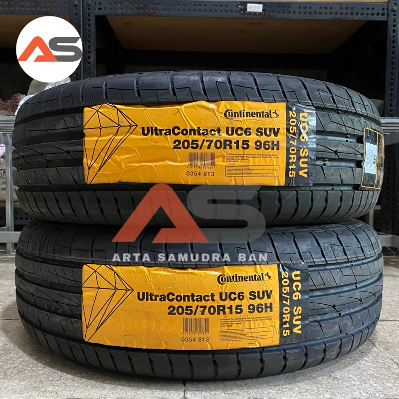 Ban Continental Ultra Contact UC6 SUV 205 / 70 R 15 R15