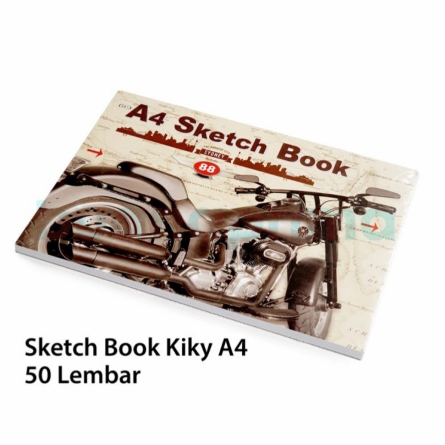 

KODE F66P SKETCH BOOK KIKY BUKU GAMBAR SKETSA A4 ISI 5 LEMBAR